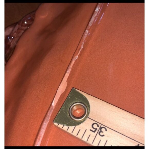 Apple-Themed Ceramic Serving Platter With Handles - Picture 7 of 11